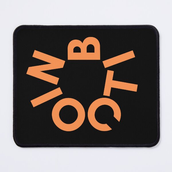 Item preview, Bitcoin orange inverted letters designed and sold by Bitcoinfan.