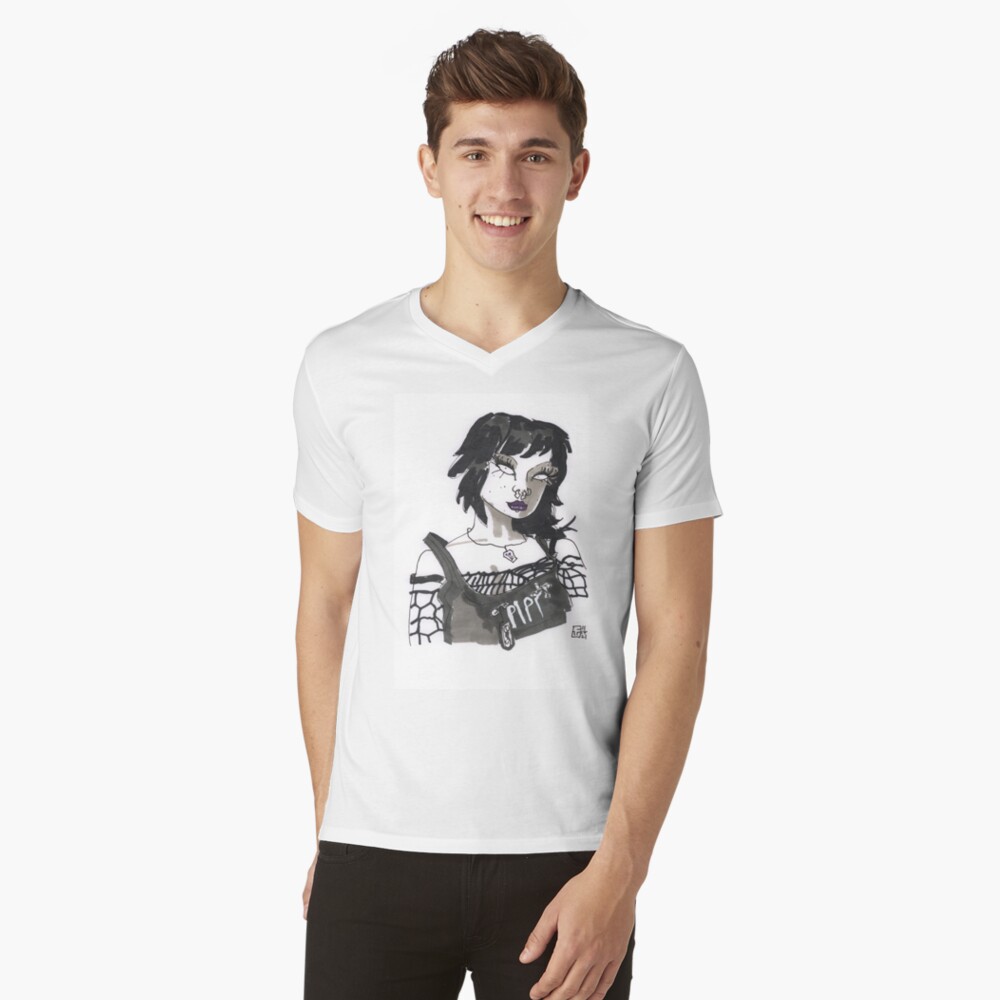 Item preview, V-Neck T-Shirt designed and sold by MrChuckles.