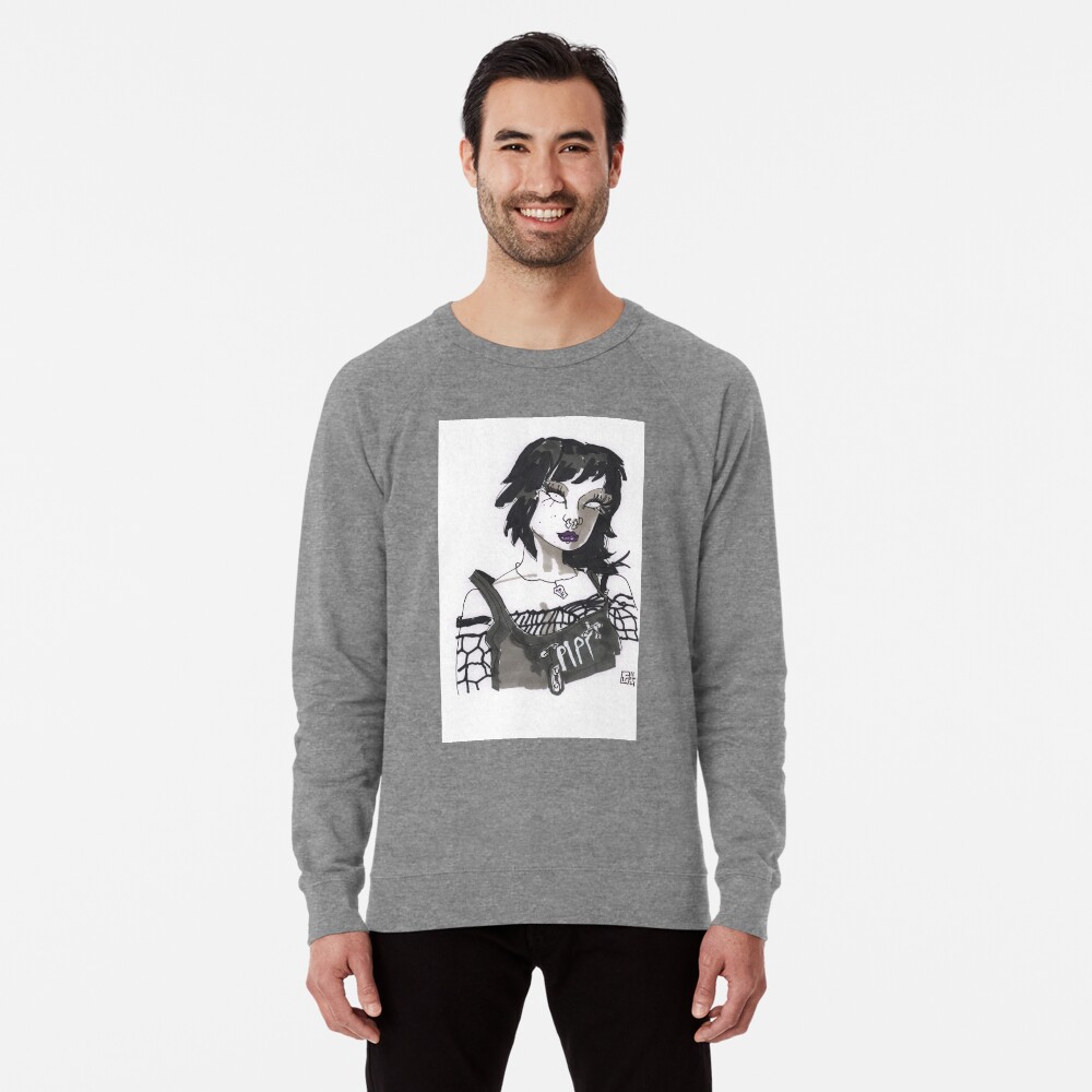 Item preview, Lightweight Sweatshirt designed and sold by MrChuckles.