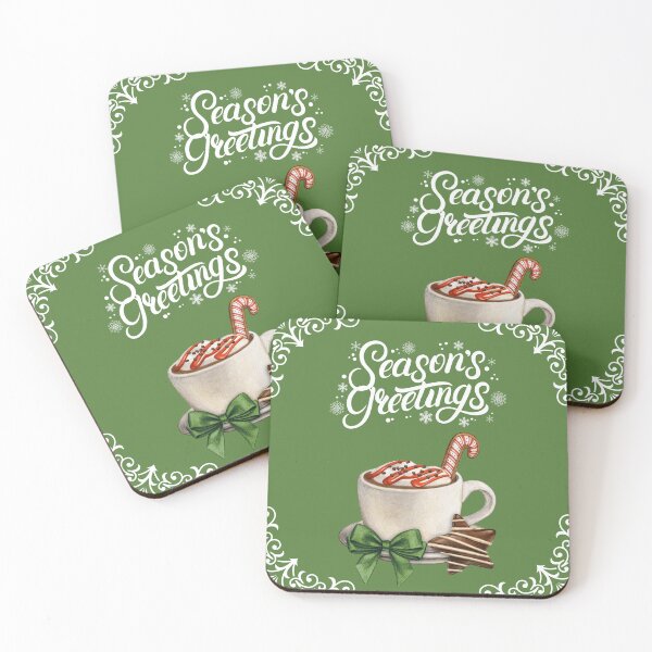 Item preview, Seasons Greetings Hot Cocoa designed and sold by TidyKitchenInc.