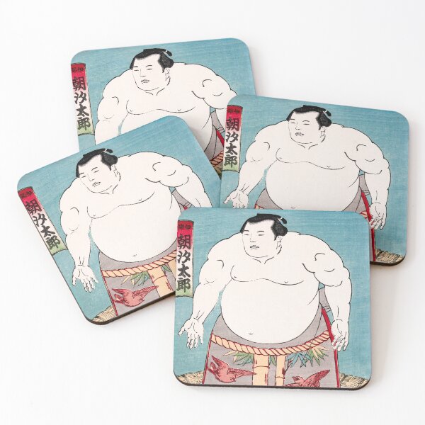 Item preview,  Vintage Sumo Wrestler (1868 - 1900) Ukiyo-e Style designed and sold by BossyCatHome.