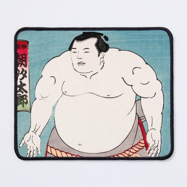 Item preview,  Vintage Sumo Wrestler (1868 - 1900) Ukiyo-e Style designed and sold by BossyCatHome.