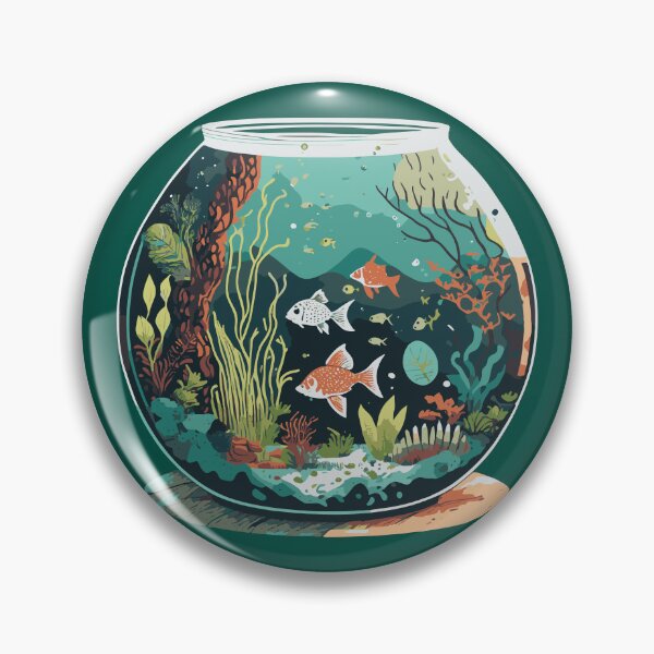 Artikelvorschau, Fischschüssel-Illustration entworfen und verkauft von Corner-Distro.