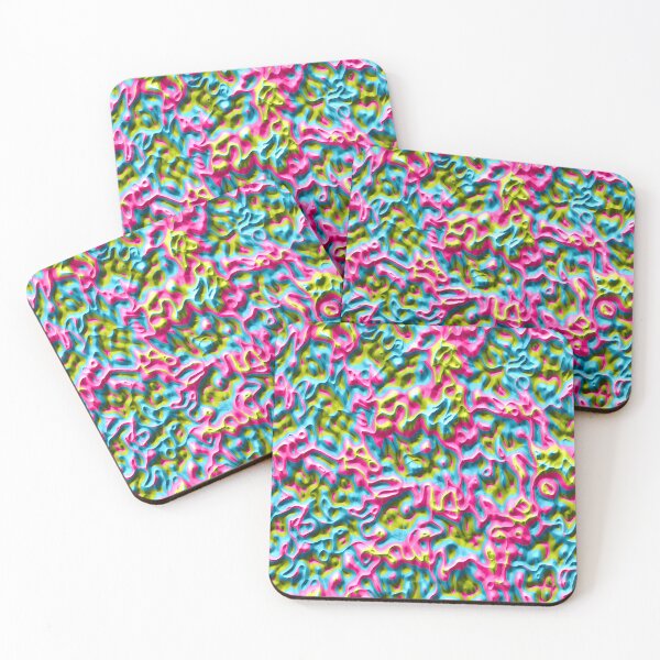 Item preview, Pink Yellow and Blue Psychedelic Pooling Texture designed and sold by TheRulerofEarth.