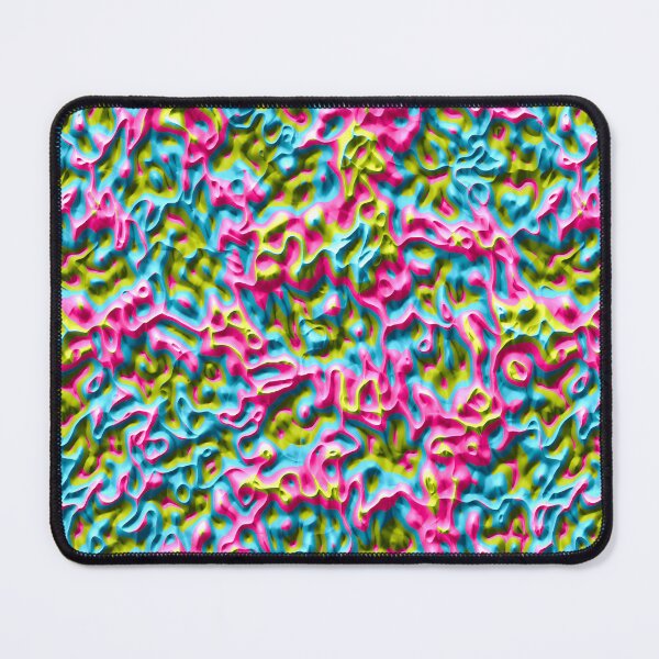Item preview, Pink Yellow and Blue Psychedelic Pooling Texture designed and sold by TheRulerofEarth.