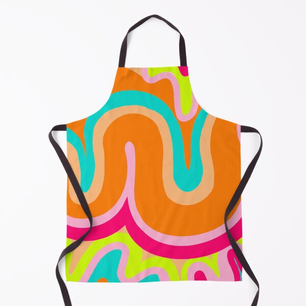 Item preview, Groovy colorful lines painting designed and sold by gwenspen.