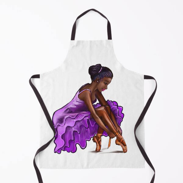 Item preview, Brown Skin Ballerina Gifts | beautiful African American Dancer Lacing Shoes | Top Gifts for Black Women designed and sold by Artonmytee.
