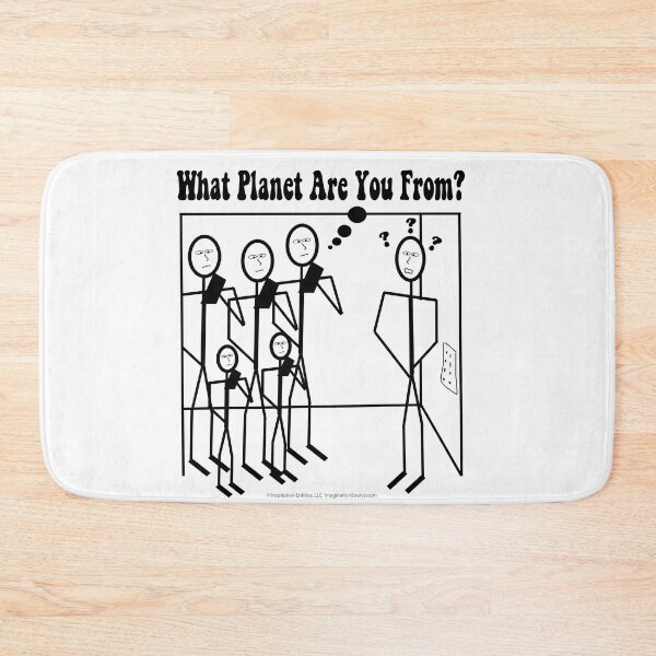 Item preview, What Planet Are You From? - For Light Backgrounds designed and sold by The Imagination Source™.