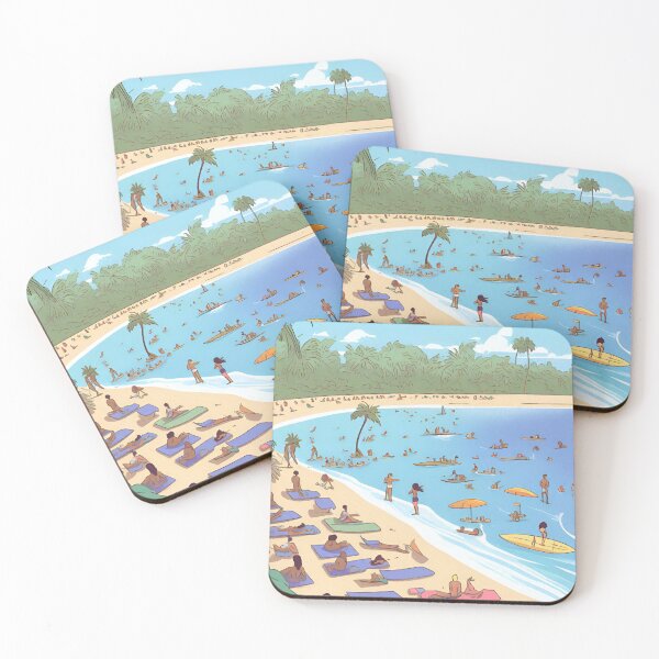 Item preview, Take Me to the Beach No.3. Part of a Set of 3.  designed and sold by Meridian Threads.