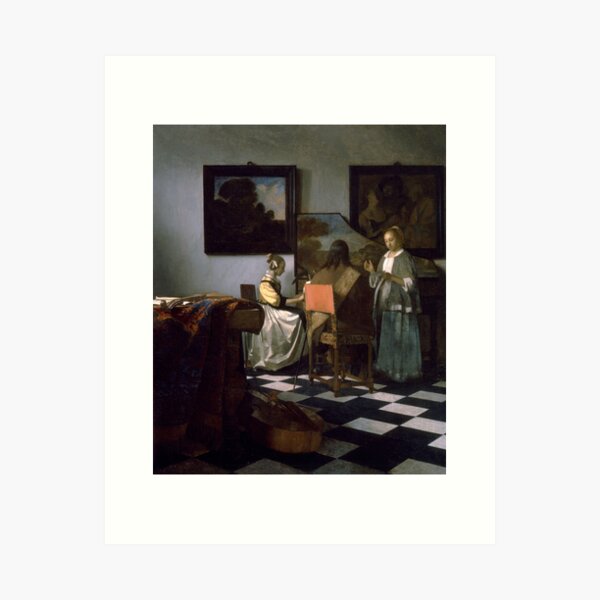 Item preview, Art By Johannes Vermeer, 1632-1675 Pays-Bas designed and sold by HobertShoop.
