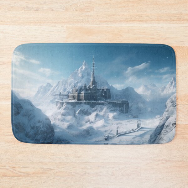 Item preview, Destination Art Vacation Winter Resorts Landscape Home Decor Oil Painting A448-3 designed and sold by MPCFICTION.