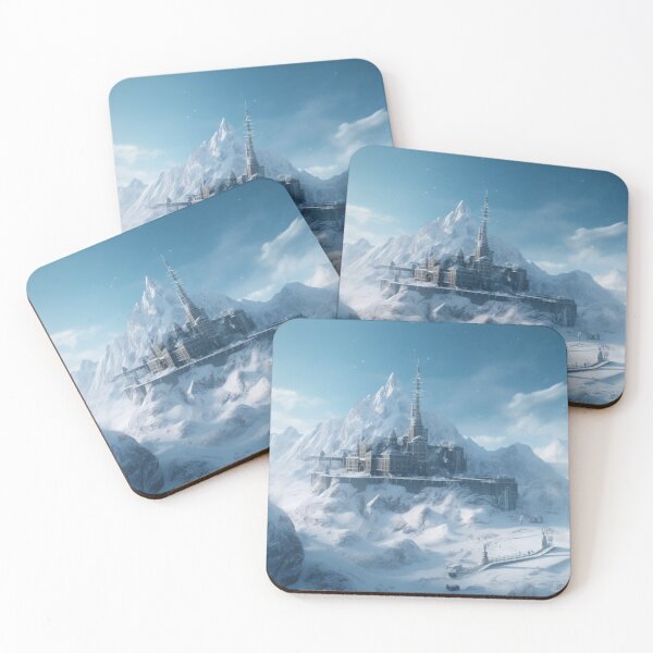 Item preview, Destination Art Vacation Winter Resorts Landscape Home Decor Oil Painting A448-3 designed and sold by MPCFICTION.