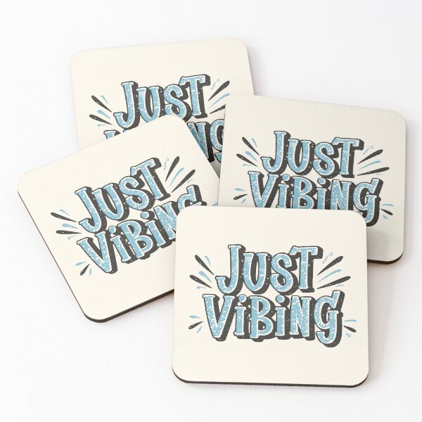 Item preview, Just Vibing Bold Blue designed and sold by SweetClicks123.