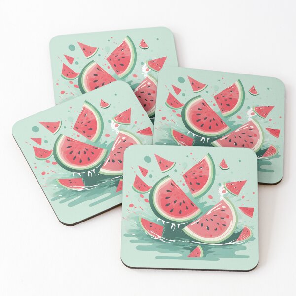 Item preview, Watermelon mini slices splash designed and sold by emaotx.