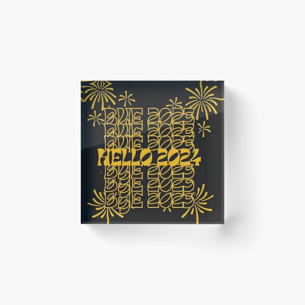 Item preview, Bye 2023 - Hello 2024 designed and sold by Barbbie.