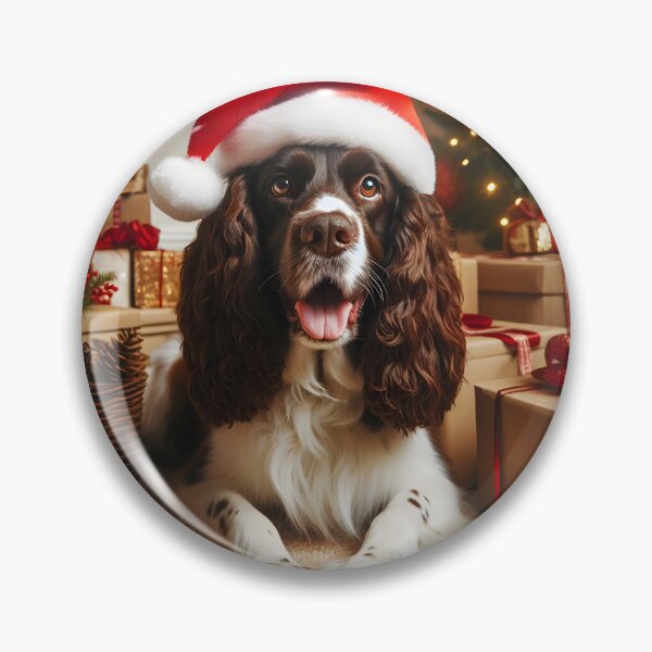 Item preview, Christmas Springer Spaniel  designed and sold by fatbanana.