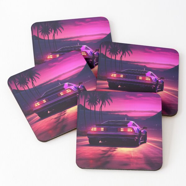Item preview, Copy of Tropical Synthwave Mirage: Sunset Serenity designed and sold by Mullet Monkey.