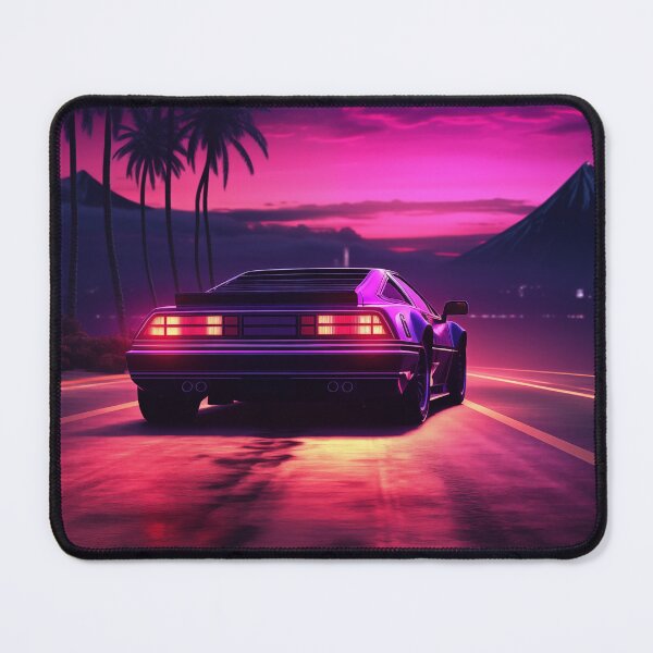 Item preview, Copy of Tropical Synthwave Mirage: Sunset Serenity designed and sold by Mullet Monkey.