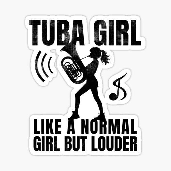 Trumpet Girl Like A Normal Girl Only Louder Brass' Women's Vintage