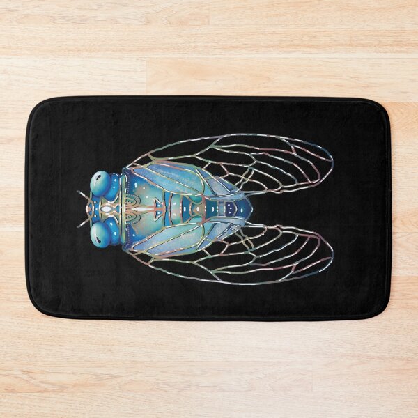 Item preview, Blue Moon Cicada designed and sold by Karin Taylor.