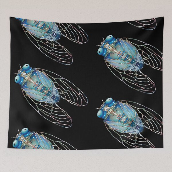 Item preview, Blue Moon Cicada designed and sold by Karin Taylor.