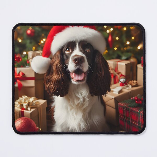 Item preview, Springer Spaniel Christmas designed and sold by fatbanana.
