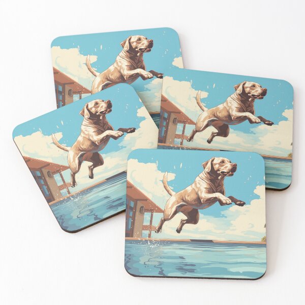Item preview, Labrador Retriever Retro Illustration designed and sold by Samuelsboro.