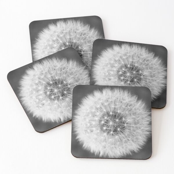 Item preview, Dandelion from above (black and white) designed and sold by Tree45.