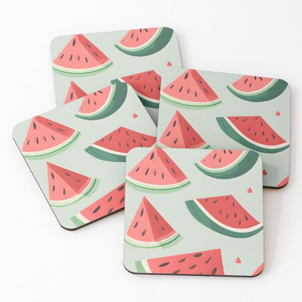 Item preview, Watermelon mini slices pattern designed and sold by emaotx.