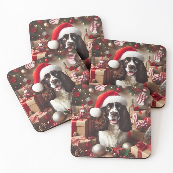 Item preview, Christmas Springer Spaniel  designed and sold by fatbanana.
