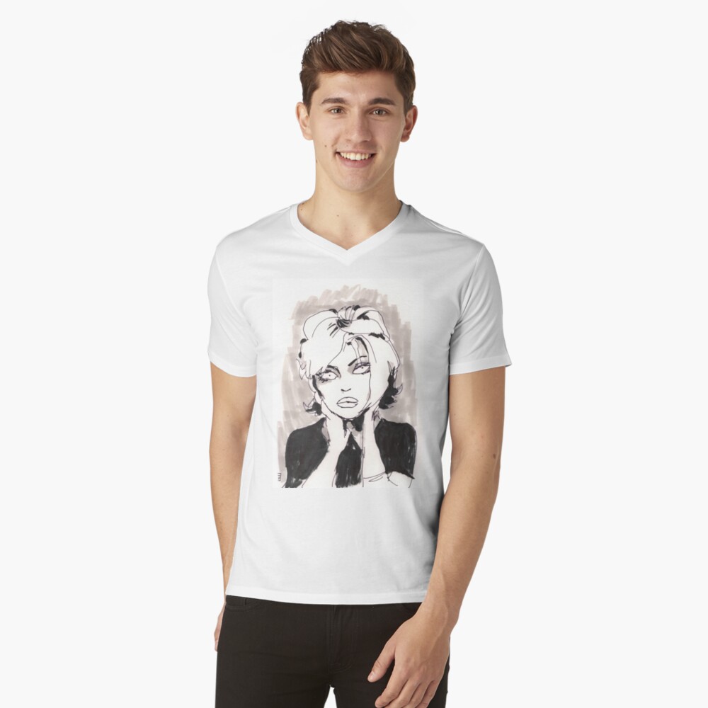 Item preview, V-Neck T-Shirt designed and sold by MrChuckles.