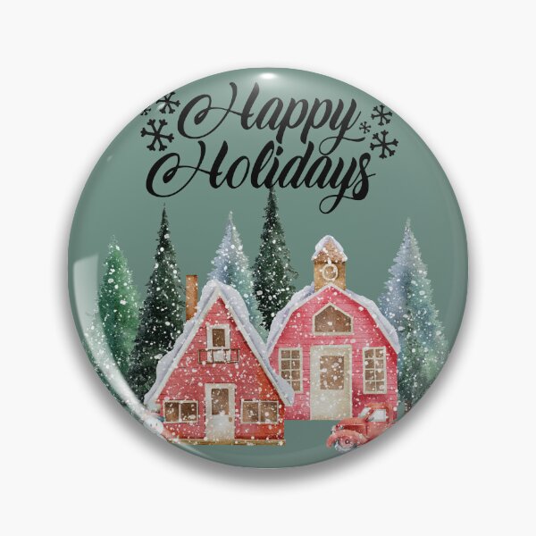 Item preview, Happy Holidays Christmas Village! designed and sold by TidyKitchenInc.