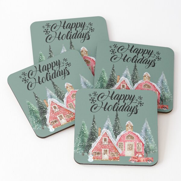 Item preview, Happy Holidays Christmas Village! designed and sold by TidyKitchenInc.