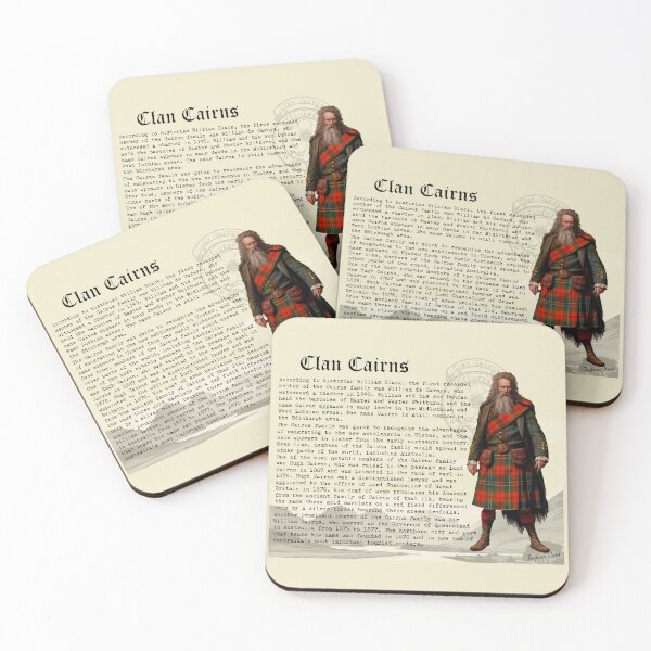 Item preview, Clan Cairns Scottish History  designed and sold by BagTown Clans.