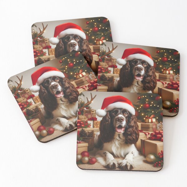 Item preview, Christmas Springer Spaniel  designed and sold by fatbanana.