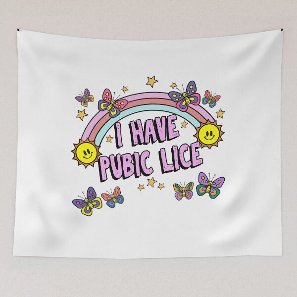 Item preview, I Have Pubic Lice Shirt, Funny Retro Offensive Inappropriate Sarcastic TShirt, Meme T-Shirt designed and sold by AchrafBenkazzi.