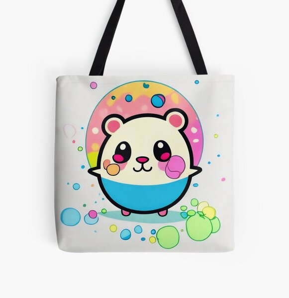 Chewy der Hamster Allover-Print Tote Bag