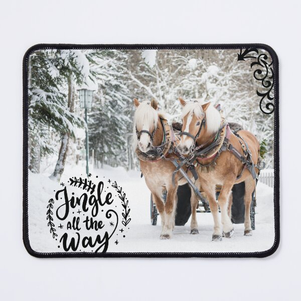 Item preview, Jingle All The Way Horses Sleighride! designed and sold by TidyKitchenInc.