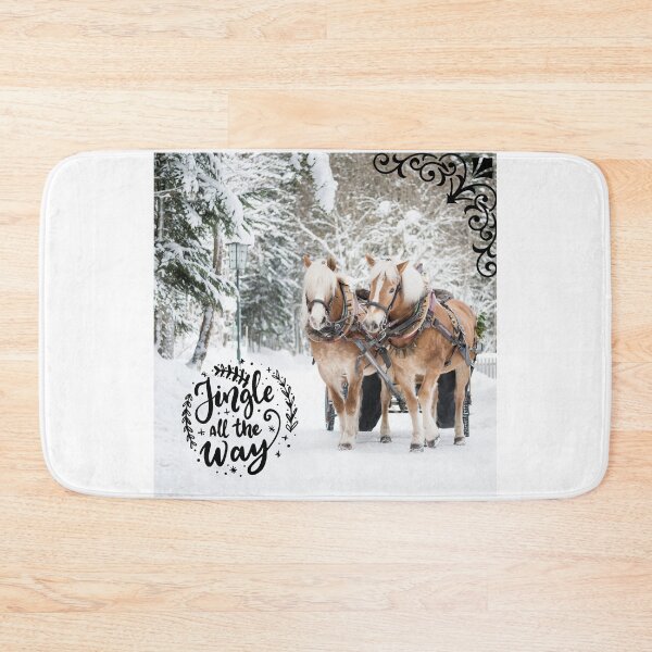 Item preview, Jingle All The Way Horses Sleighride! designed and sold by TidyKitchenInc.