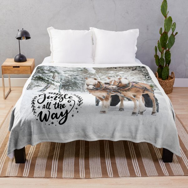 Item preview, Jingle All The Way Horses Sleighride! designed and sold by TidyKitchenInc.