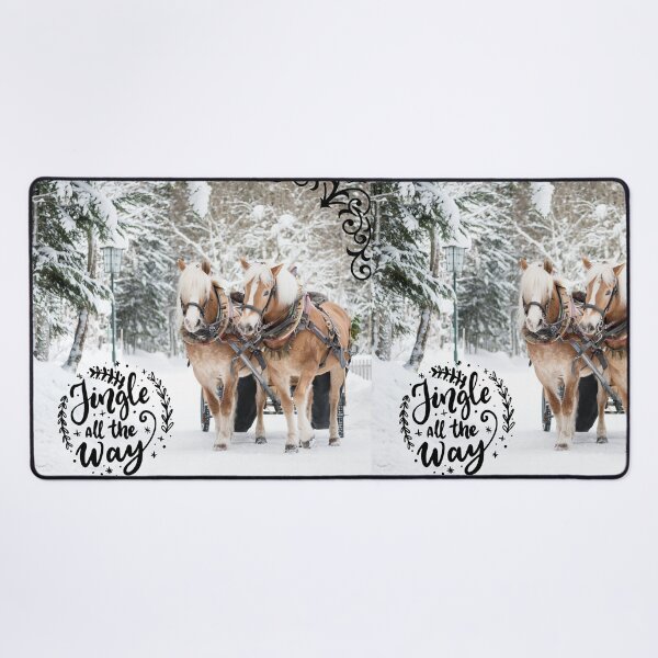 Item preview, Jingle All The Way Horses Sleighride! designed and sold by TidyKitchenInc.