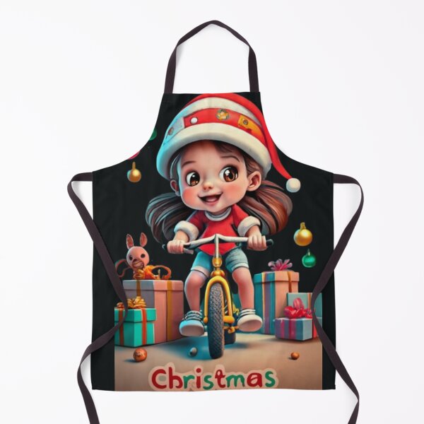Item preview, GIRL BABY CYCLIST CHRISTMAS designed and sold by ksfashionideas.