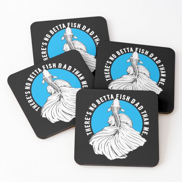 Item preview, There's No Betta Fish Dad Than Me, Fighting Fish Pet Lover Funny Quote  designed and sold by artworkathome.