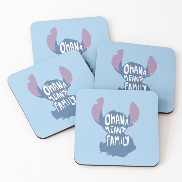 Item preview, Stitch - Ohana means family (blue) designed and sold by chaplo.