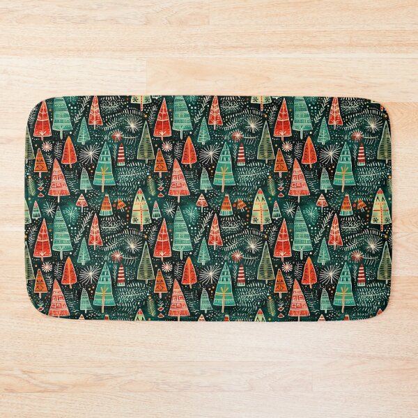 Item preview, Colorful Winter Forest  designed and sold by Sp3ctrumOfColor.