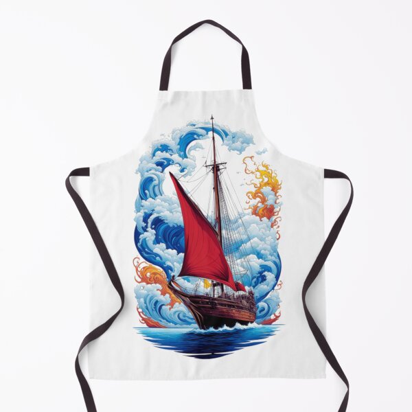 Item preview, lonely ship in the storm designed and sold by upbay.