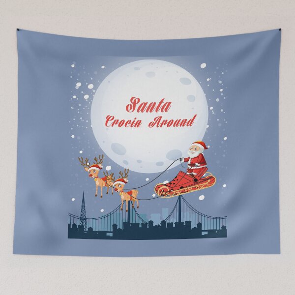 Item preview, Santa Crocin Around The Christmas designed and sold by SavvyHub.