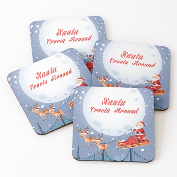 Item preview, Santa Crocin Around The Christmas designed and sold by SavvyHub.