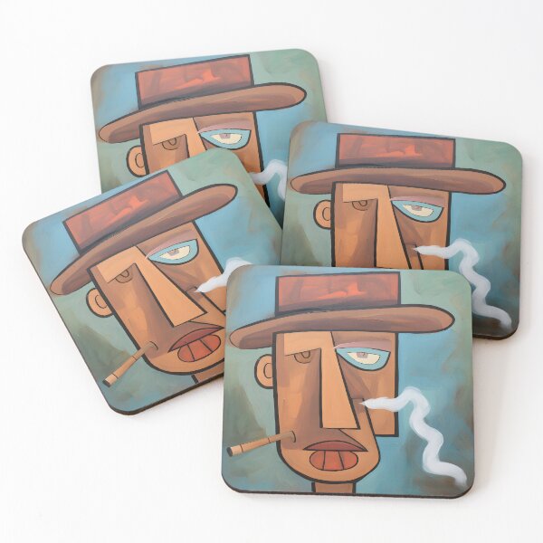Artikelvorschau, Ethereal Whimsy – Acryl-Pastellträume einer anthropomorphen abstrakten Zigarre entworfen und verkauft von OlfactoART Studio.
