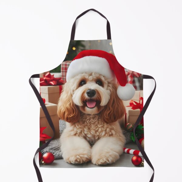 Item preview, Cockapoo Christmas Portrait designed and sold by fatbanana.